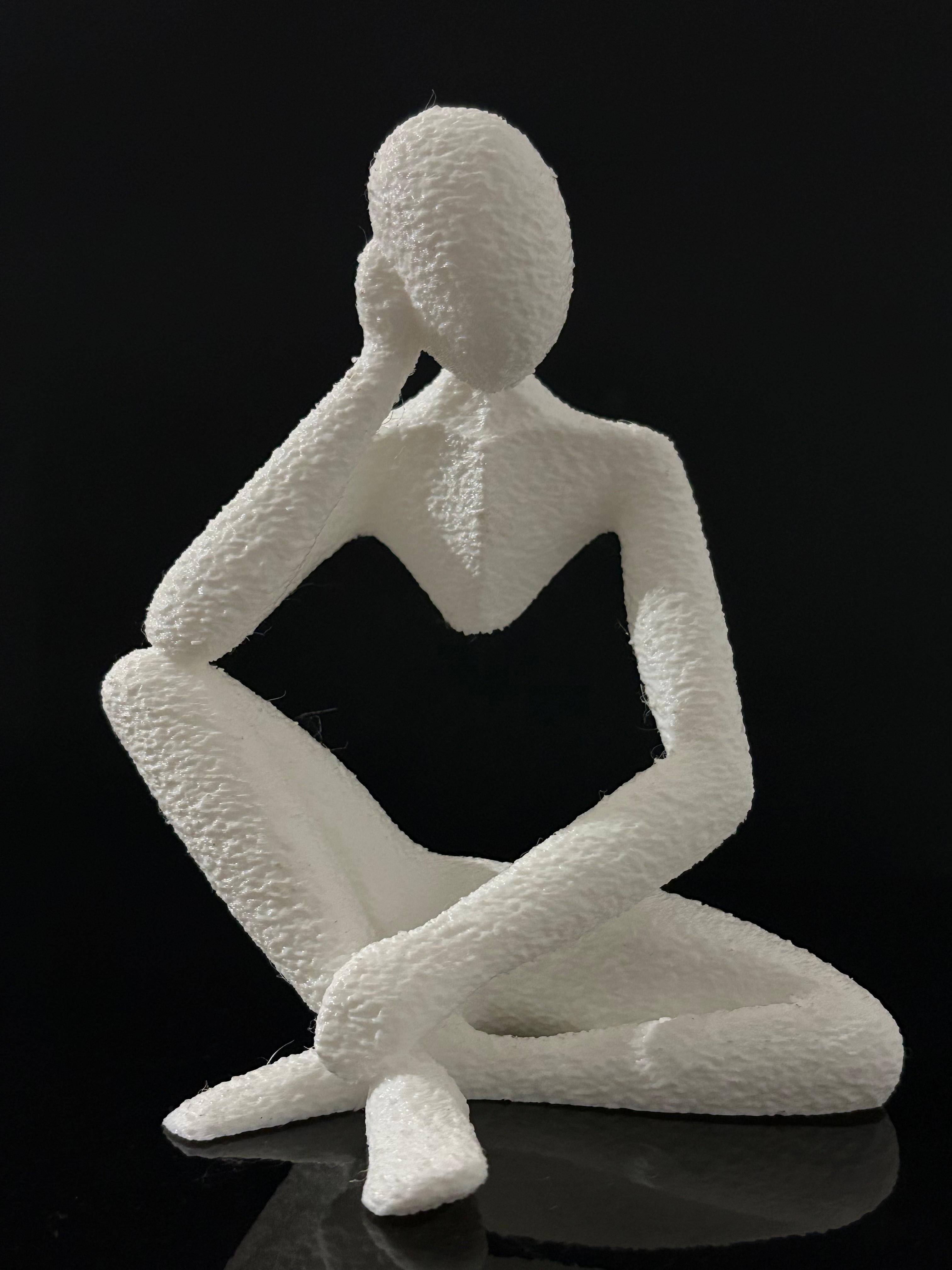 Abstract sculpture — complex geometric forms achievable with 3D printing